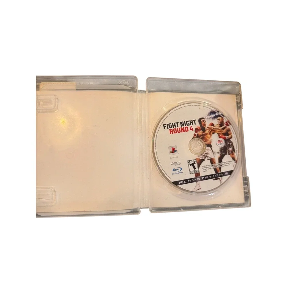 Fight Night Round 4 PlayStation 3 PS3 Game‎ Disc Case Manual
